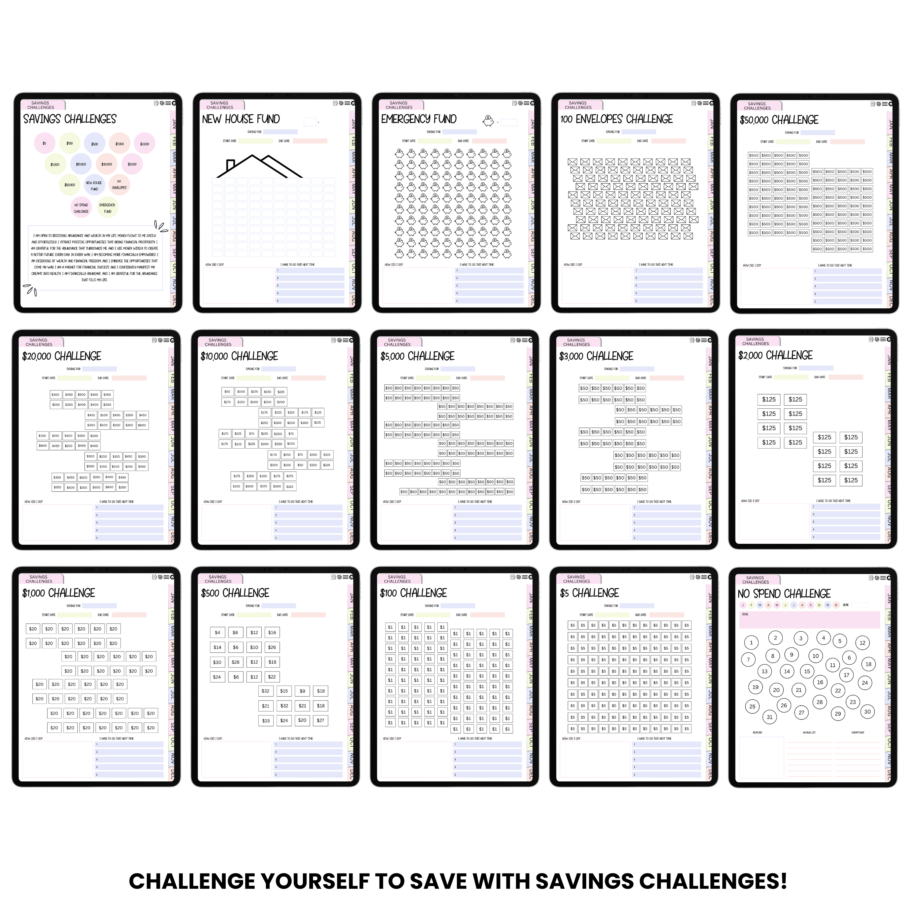 Digital Budget Planner 2 | 66 Pages | Goodnotes - Image 4