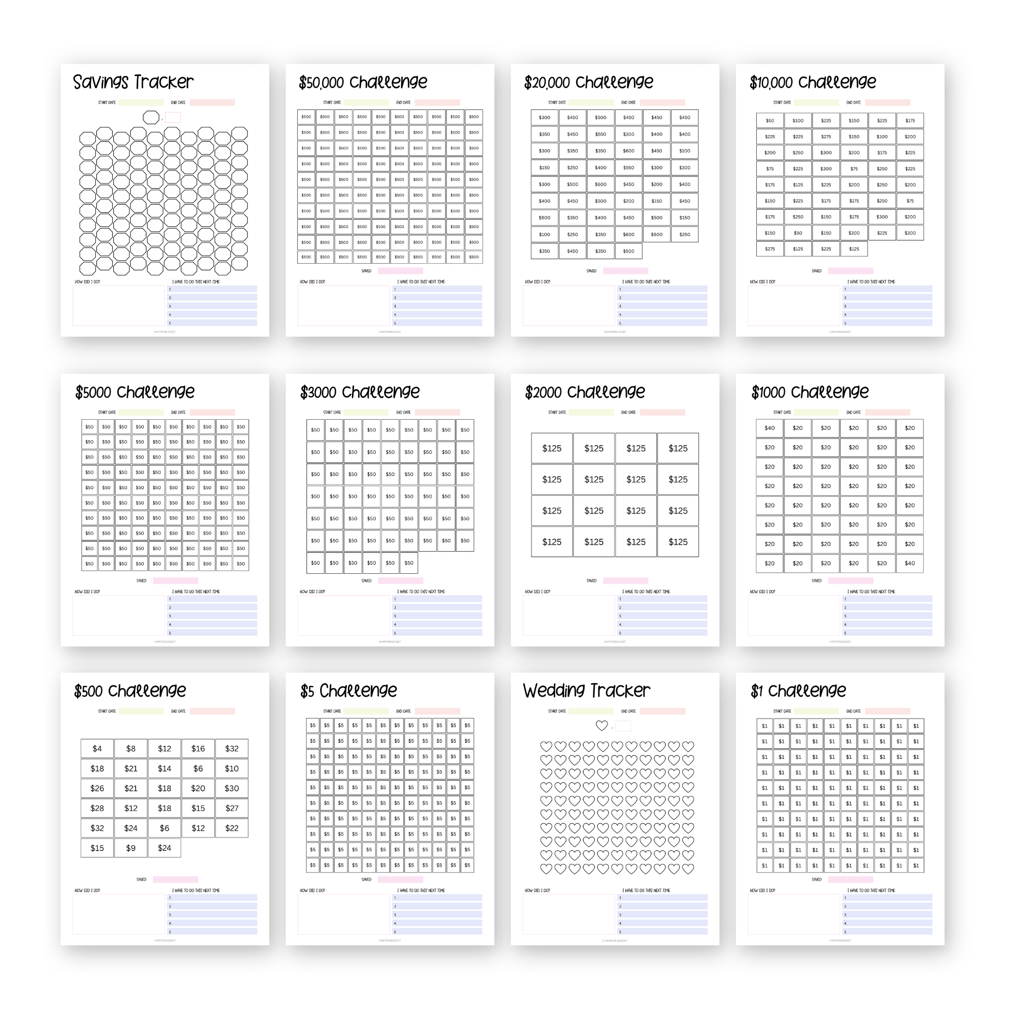 Printable Budget Planner 2 | 95 Pages - Image 5