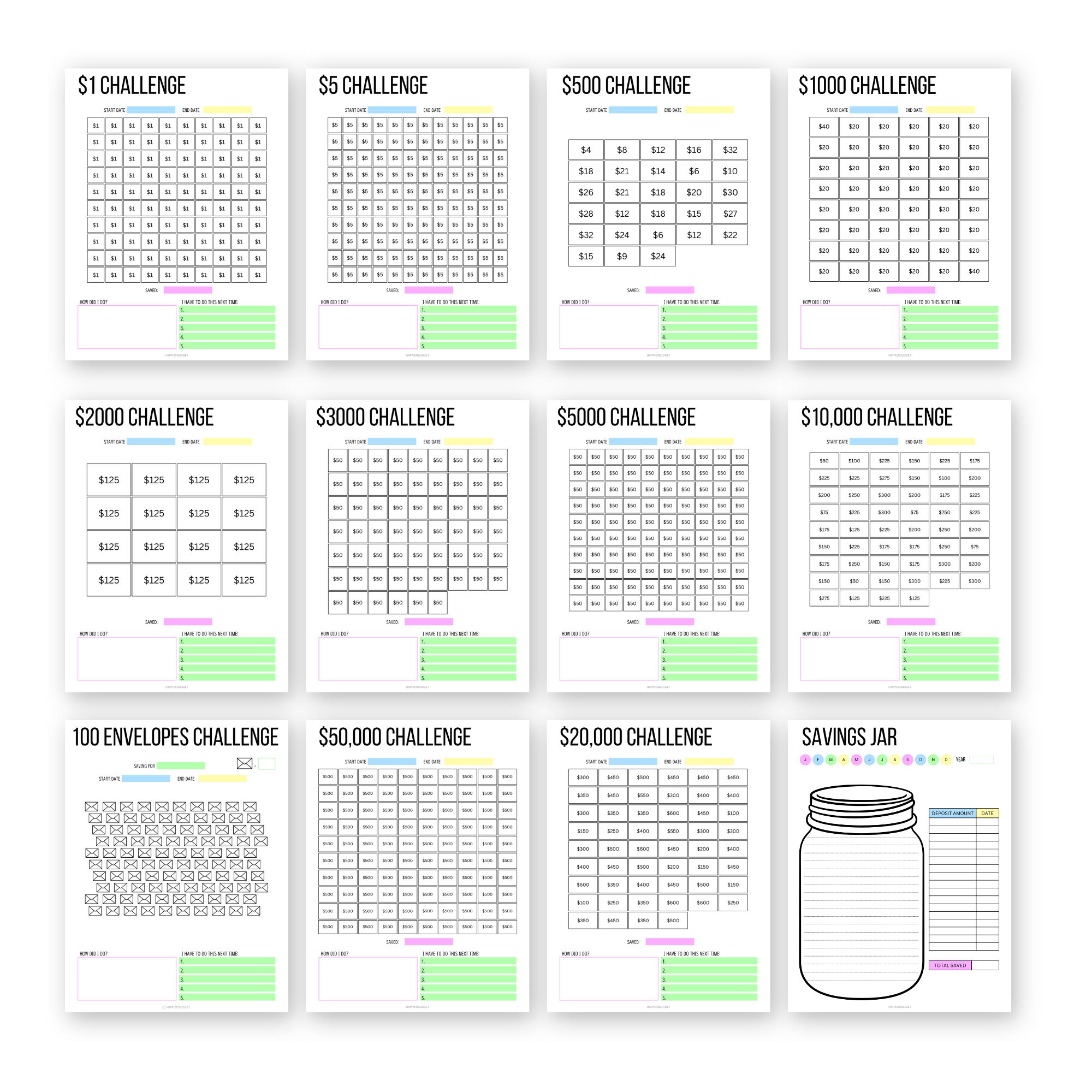 Printable Budget Planner 4 | 95 Pages - Image 5